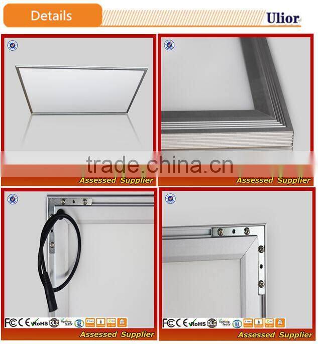 600x600mm 60W double side luminous led panel light flat square panel light