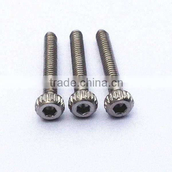 stainless steel304 knurled screw