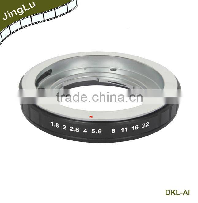2014 hot sale lens adapter for DKL mount lens to AI camera body
