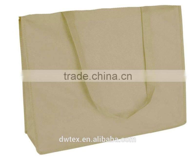 Ivory Big Size Non Woven Bag Fashion Reusable Material Handled Customized Color