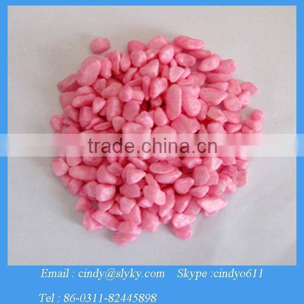 dyed colored gravel stone sand for decoration