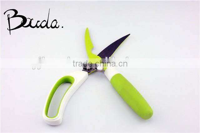 Strong blade stainless steel chicken bone scissors/ kitchen scissors BD-1625