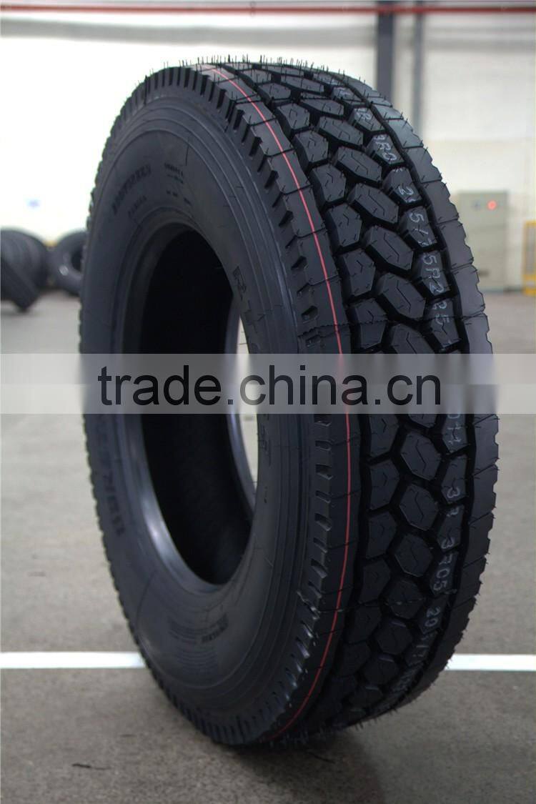 Steel truck and trailer new tires 295/75R22.5