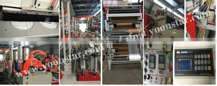 700mm single deck single line non woven shopping bag making machine manual for sale