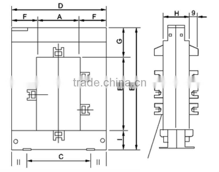 3000/5A Class 0.5 Split Core Current Transformer