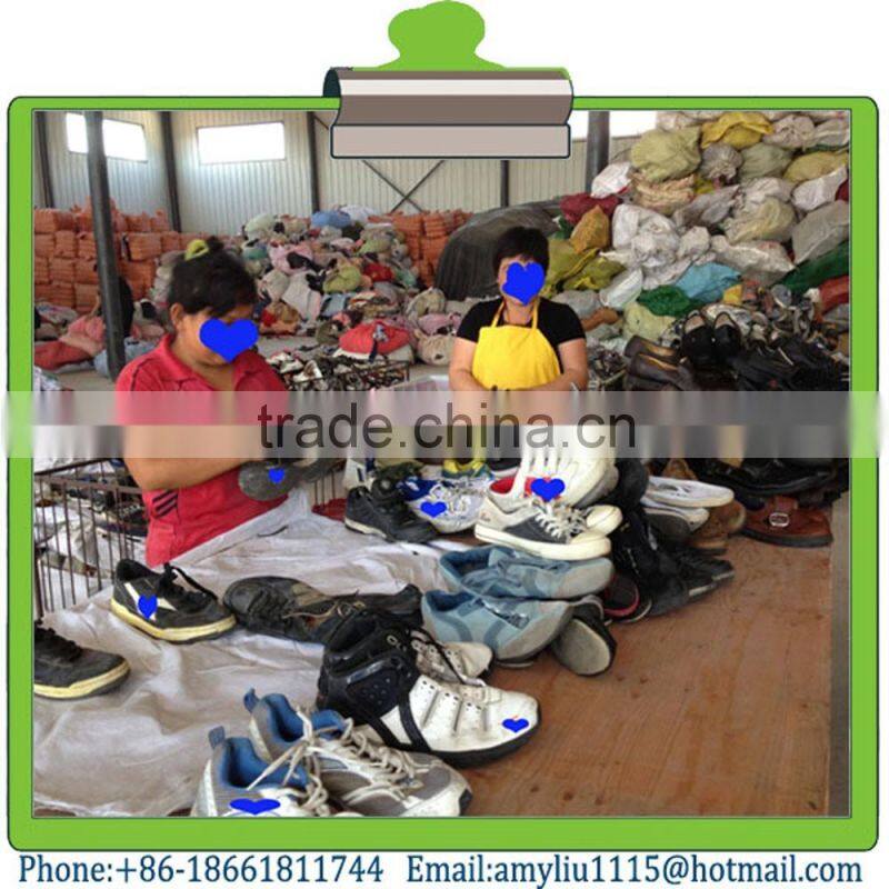 High quality bales of used shoes
