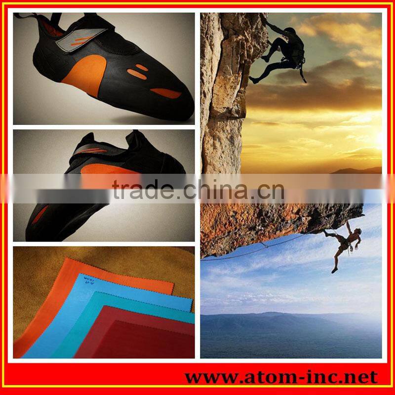 Flexible And Stiff Soles For Indoor And Outdoor Rock Climbing Shoes