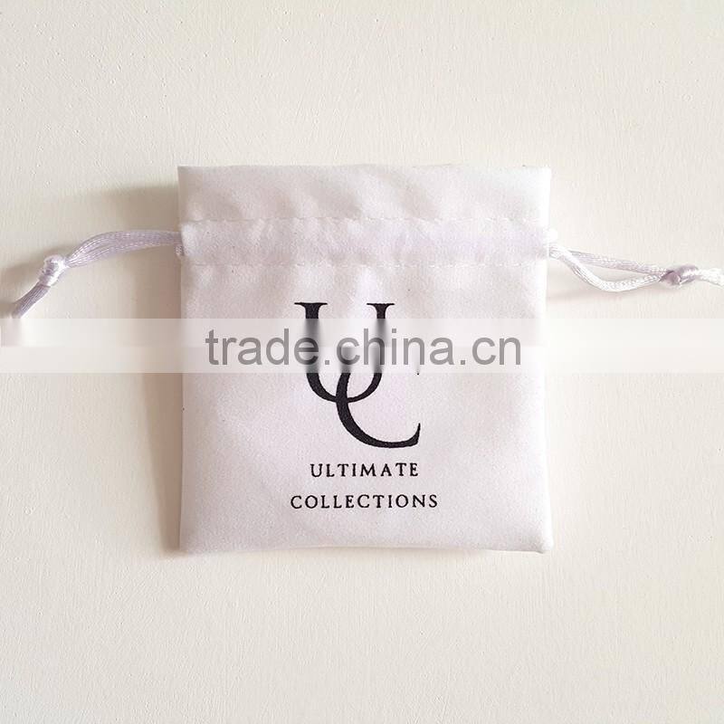 velvet pouch drawstring bag logo