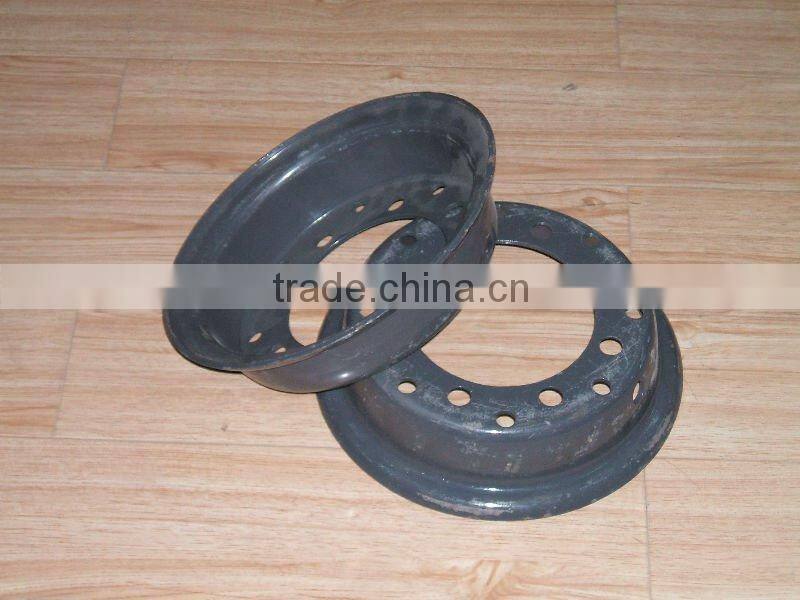 Forklift steel wheel rim
