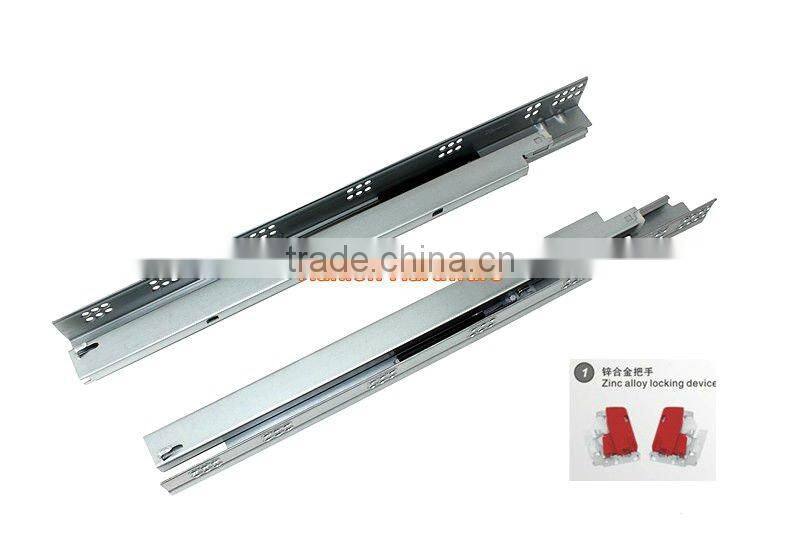 Make in China US type Full extension soft closing drawer slide