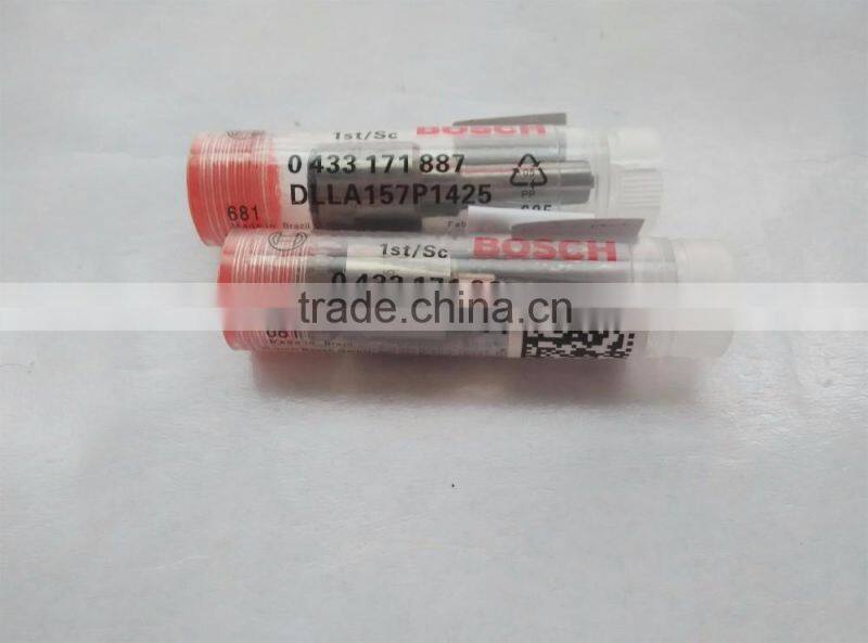 diesel Injector Nozzle DLLA157P1425, common rail injector nozzle 0433171887/0 433 171 887