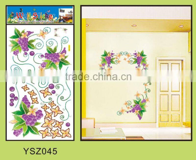 DIY product wall sticker,living room vinyl material for wall sticker