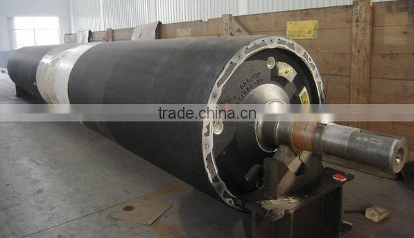 breast roll for paper mill used in press part of paper making machine