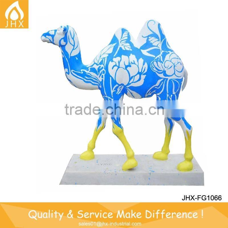 Theme Park Fiberglass Lifelike Large Elephant Statues