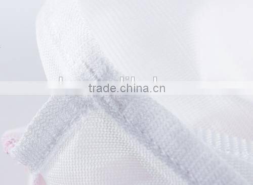 YIWU RODA 100% polyester white bra washing bag