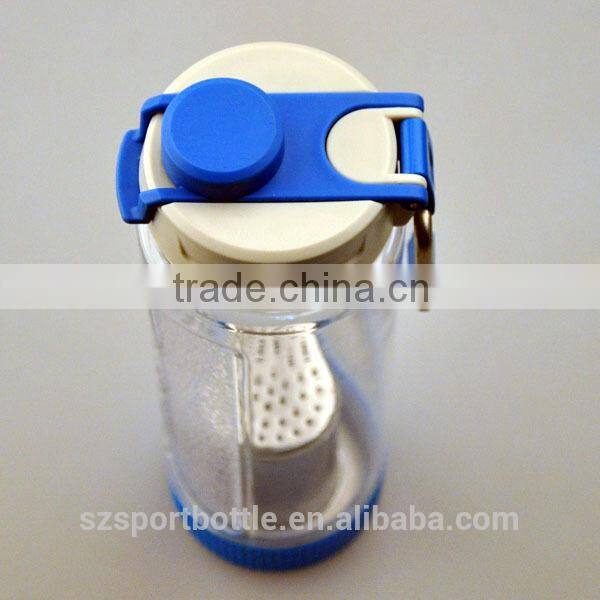 26oz bpa free and eco friendly high quality plastic tea strainer, bottle manufactured
