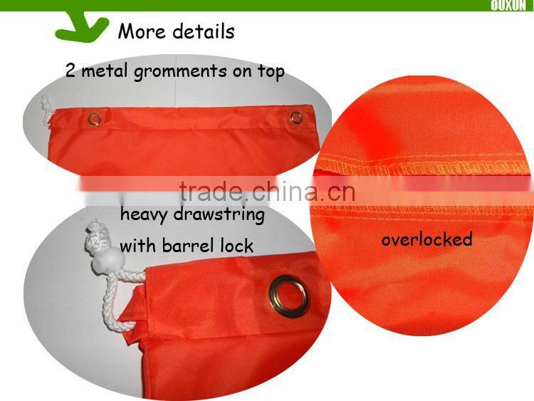 Extra large nylon folding laundry bag