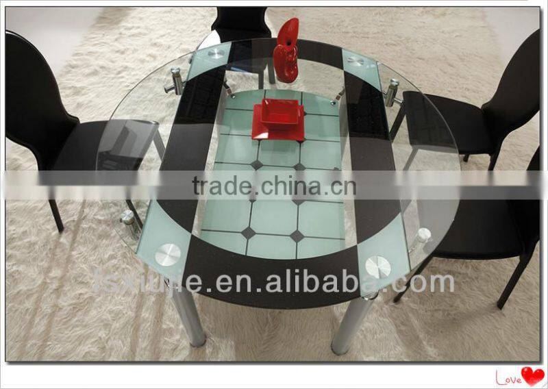 Modern Design Extendable Restaurant Dining Tables And Chairs TL801