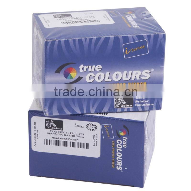 Printer Ribbon for Zebra 800015-440 YMCKO color ribbon 200 prints