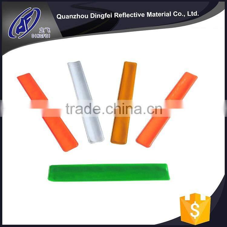 china wholesale market agents low price promotional pvc reflective slap bands