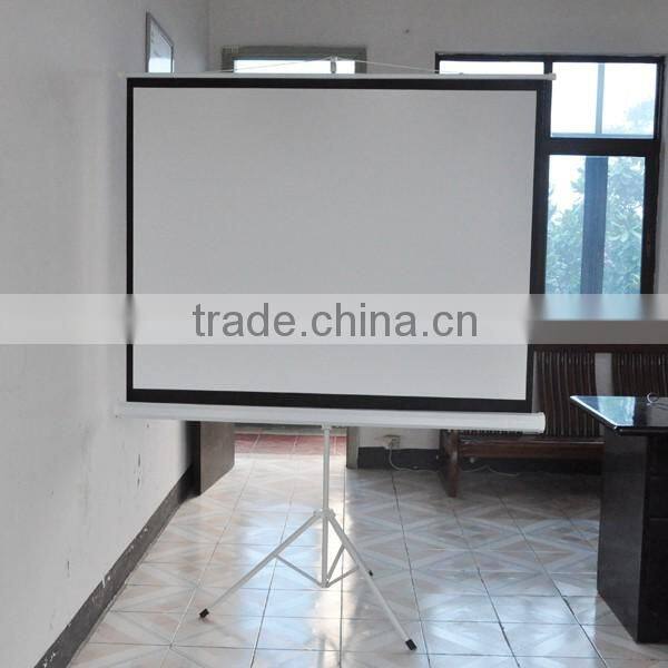 100inch Star view tripod portable matt fabric projector screen
