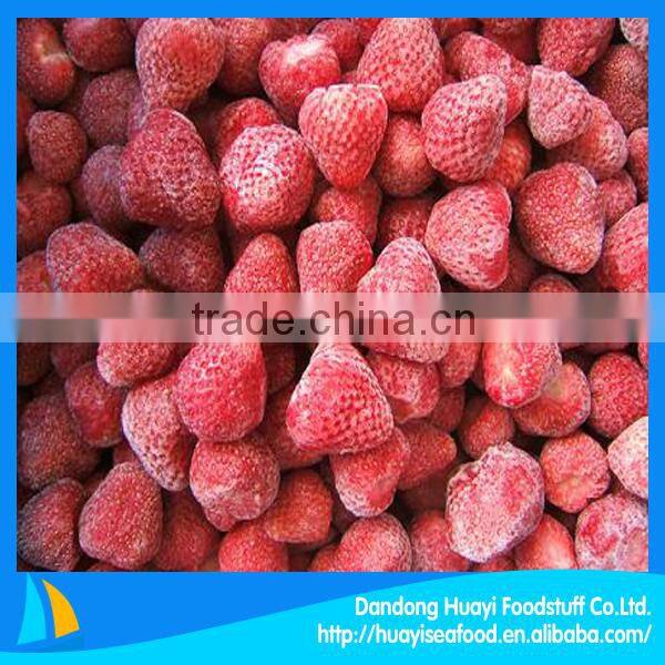IQF shape frozen fresh strawberry with competitive price