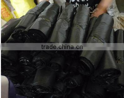 Promotional Factory sale disposable plastic black garbage bag