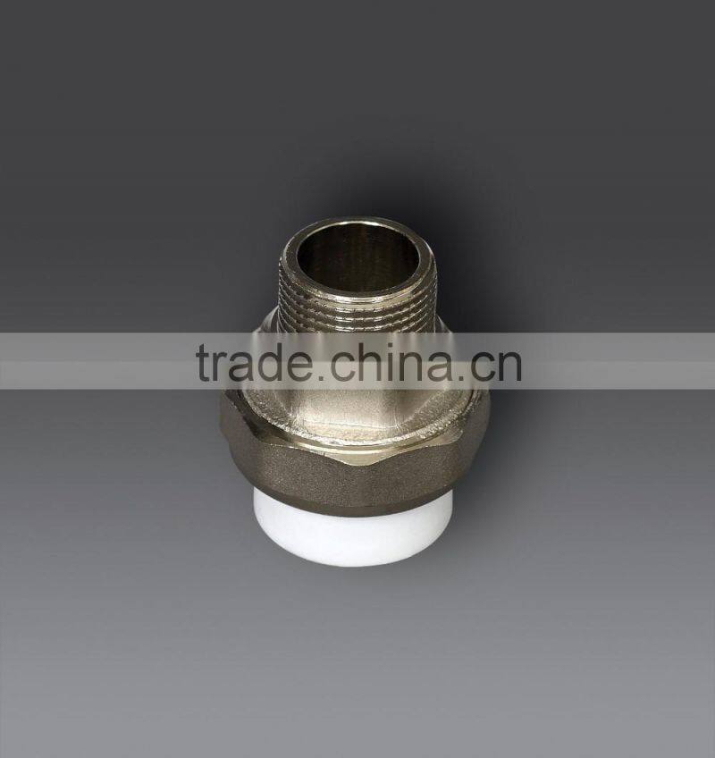 green color Hot sale PPR pipe fitting male union