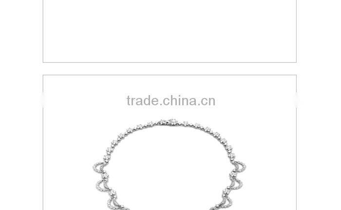 hot sale jewelry 2015 925 sterling silver chain necklace