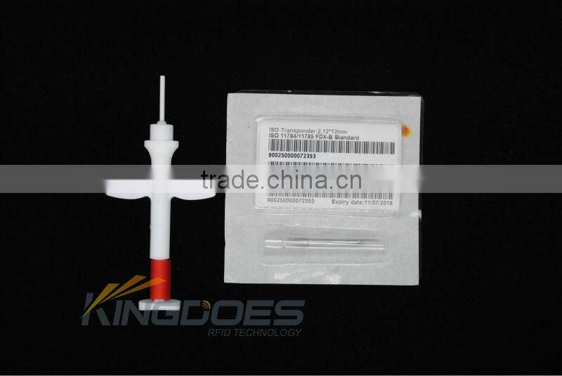 RFID Animal Needle Glass Tag