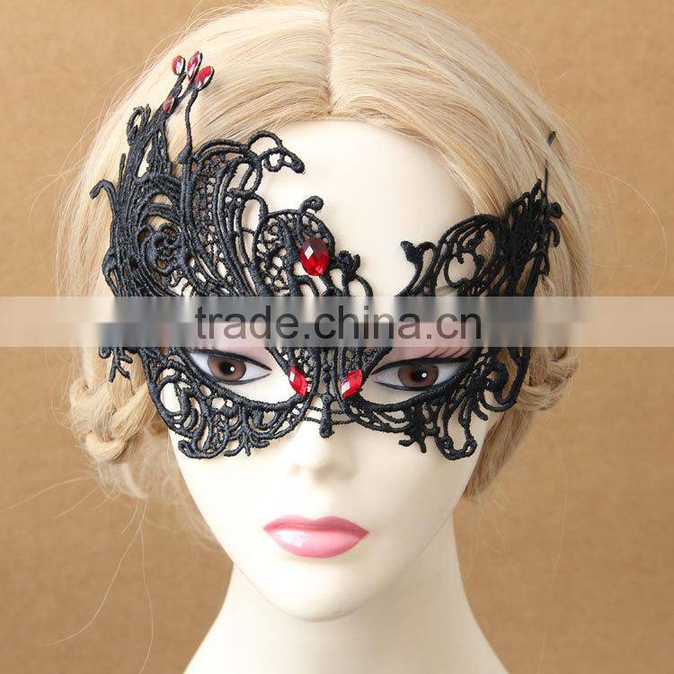 COSPLAY black mask dance fox appeal mask party decorations