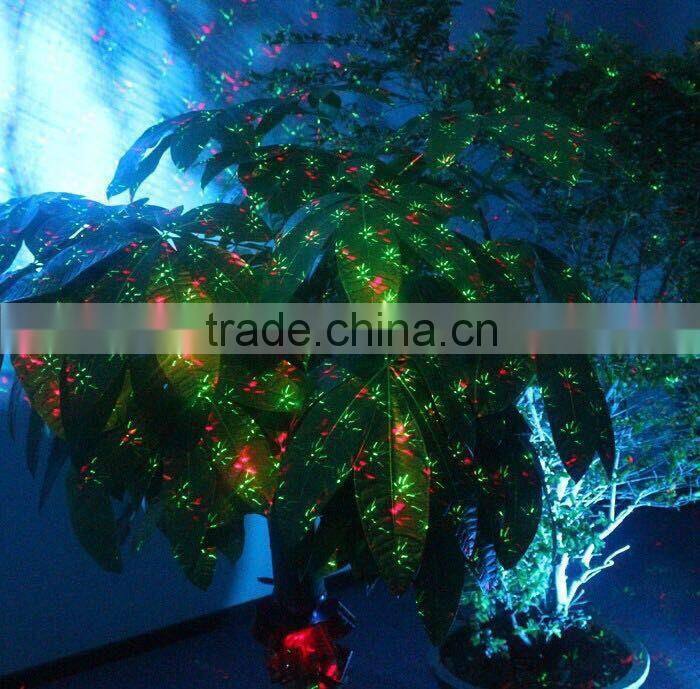 Assorted patterns styles laser walmart christmas lights outdoor IP65 waterproof garden laser lights