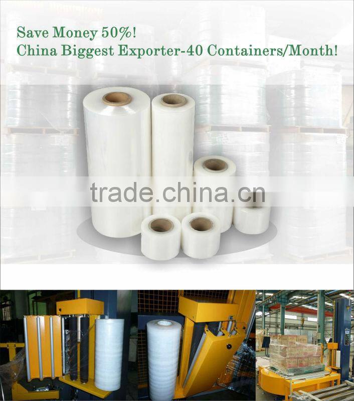 high tensile strength pallet stretch film