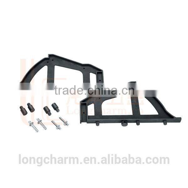 gray plastic two layers shoe rack shoe rack bracket YL-016 made in China