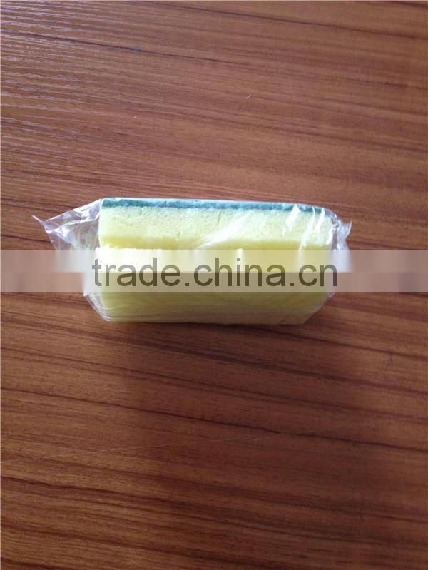 hot sale kitchen dishwashing cleaning sponge scouring pads
