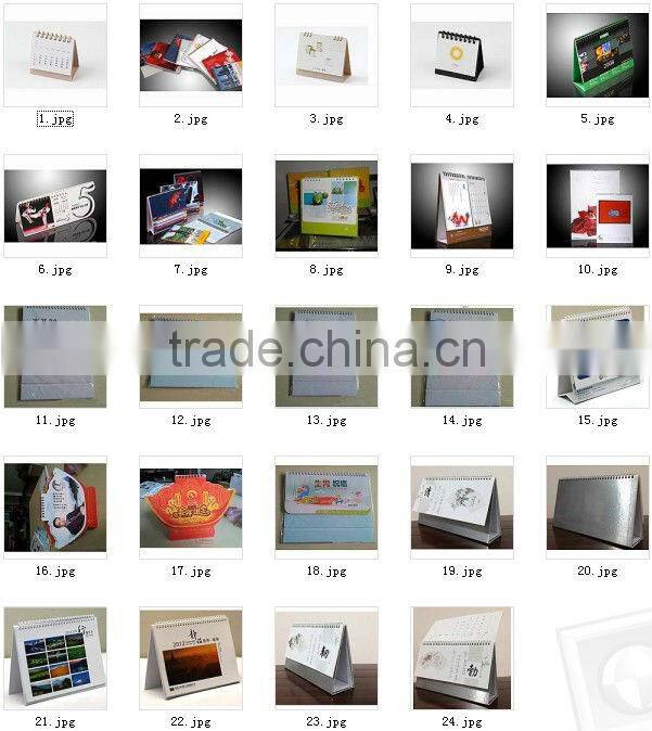 2014 best table calendar printing
