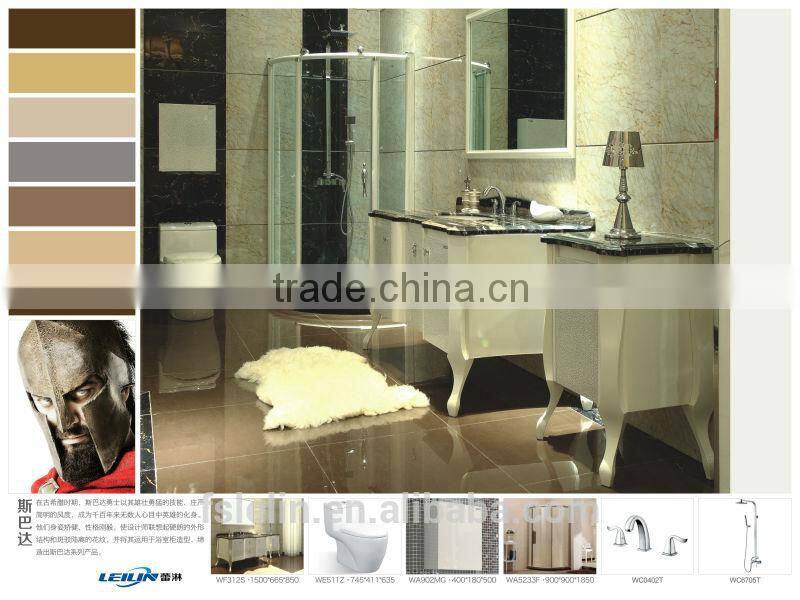 Hight water proof vanity aluminum vanity metal bathroom cabinet WF312S