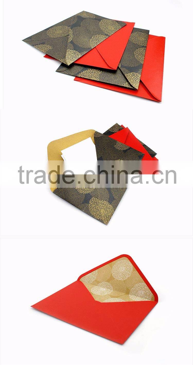 Preparation of mood notebook Christmas Holiday Greeting Note Cards/Wedding Card with Envelopes