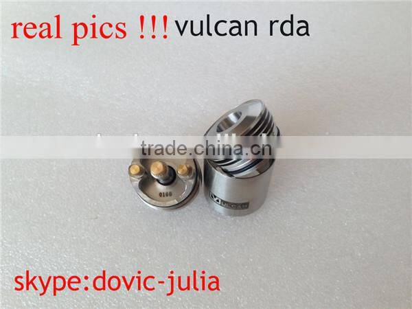 best selling vulcan rda atomizer clone 1:1 ss,black vulcan rda rba