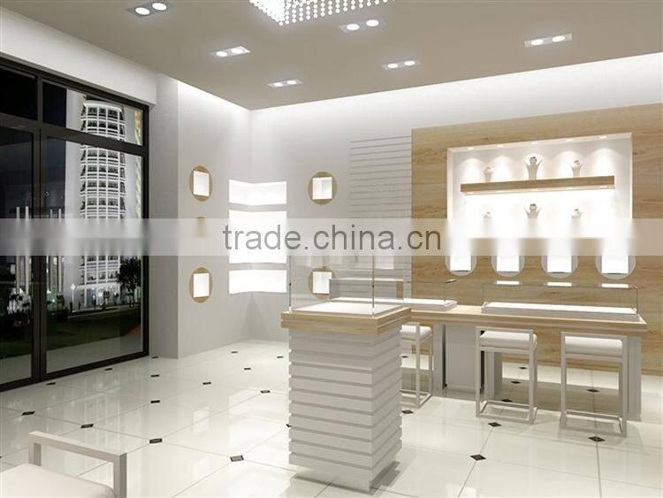 High quality kiosk for sale jewelry exhibition stand design