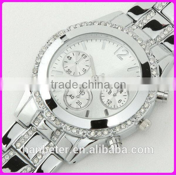 Funky watches metal band women rose gold japan miyota watch