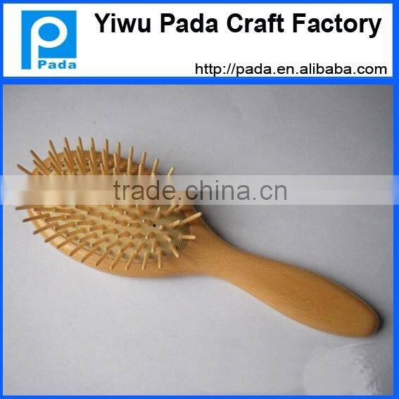 High quality wood hair brush