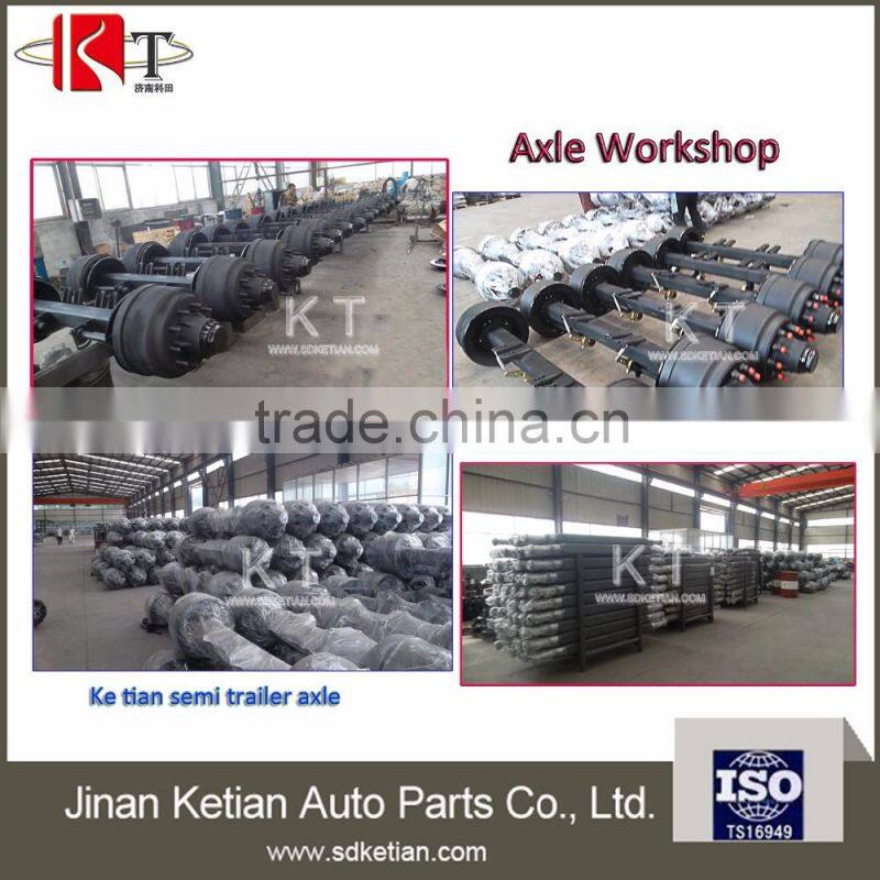 14T american style axle for trailer truck