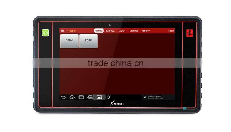 100% Original 2016 New Arrival Launch X431 PAD II full set WiFi Update Online x-431 pad 2 Universal Diagnostic Scanner DHL Free