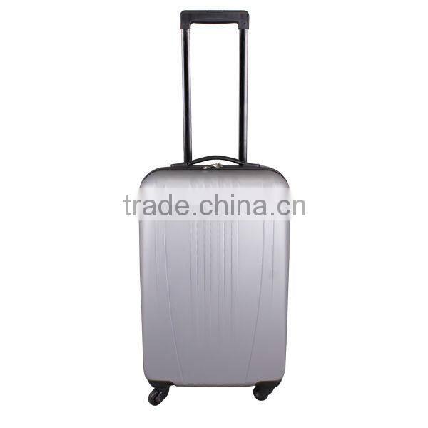 2014 china supplier abs/pc luggage trolley with retractable wheels,cheap designer luggage sets