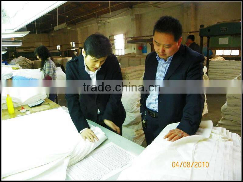 polyester cotton mixed woven fabrics weaved by shuttle looms