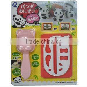 japanese rice tool makers baby animal toy cake cooker kitchenware bento lunch boxes gift onigiri mold baby panda onigiri set