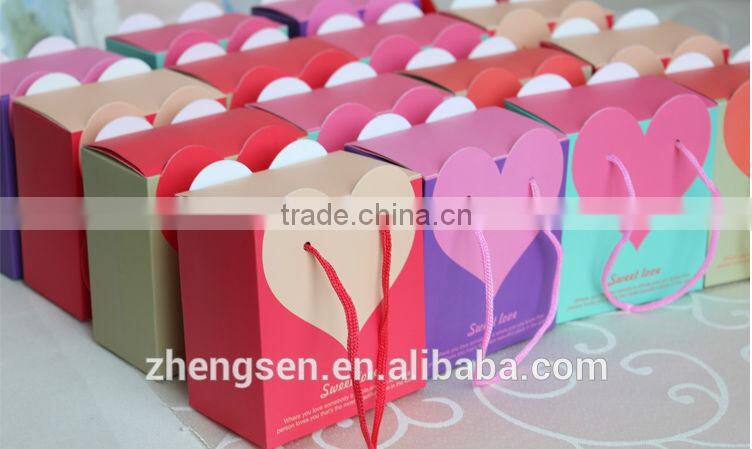 2014 creative joyful handbag / candy box of paper board