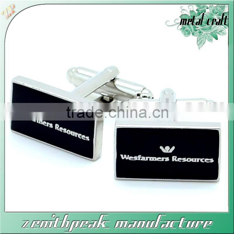 metal cufflink with customized logo