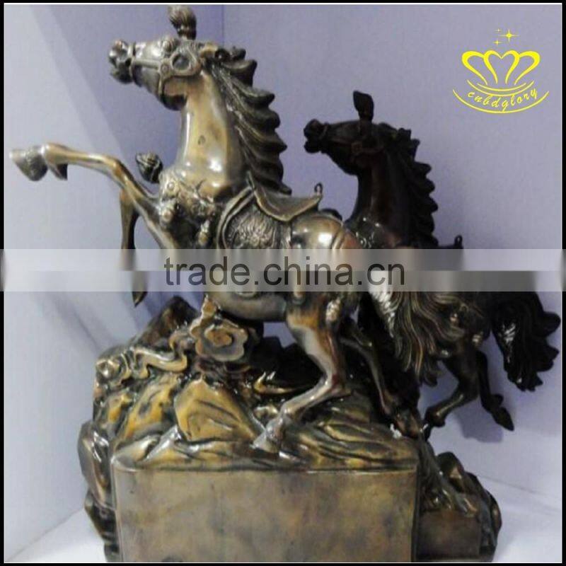 modern metal copper sculpture interior decoration figurine